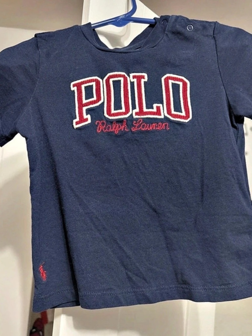 Polo Ralph Lauren Toddler Boys Logo Cotton Jersey Tee Blue